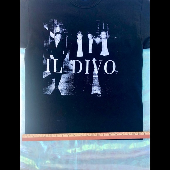 VINTAGE IL DIVO WORLD 2006 CONCERT TSHIRT SZ M - Picture 4 of 10